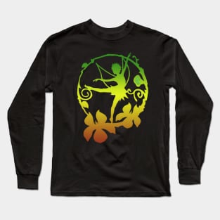 Fairy Flower circle Long Sleeve T-Shirt